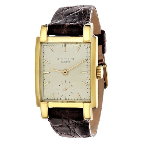 patek philippe rectangular case|Rectangular Patek Philippe .